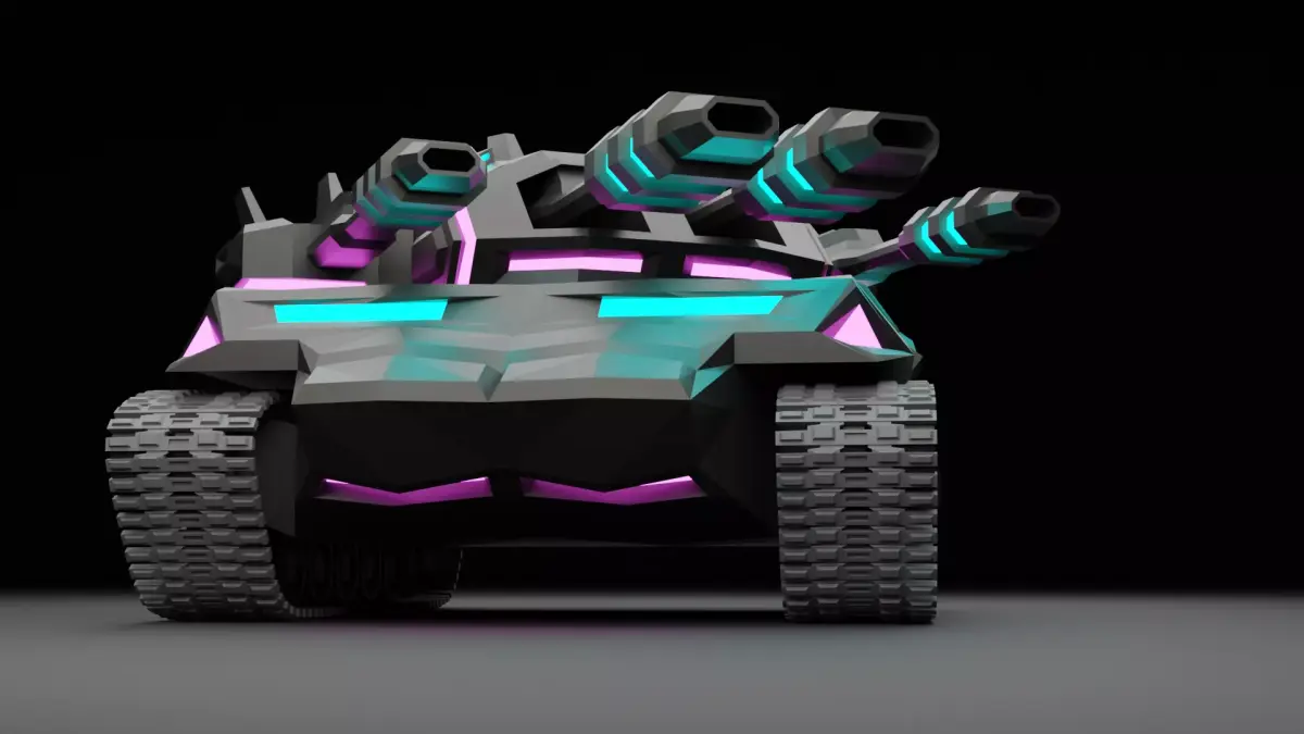 Cybertank Mk1 3D print model purchase