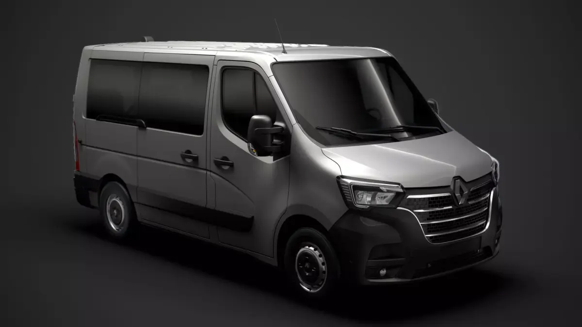 Renault Master L1H1 WindowVan 2020 3D model