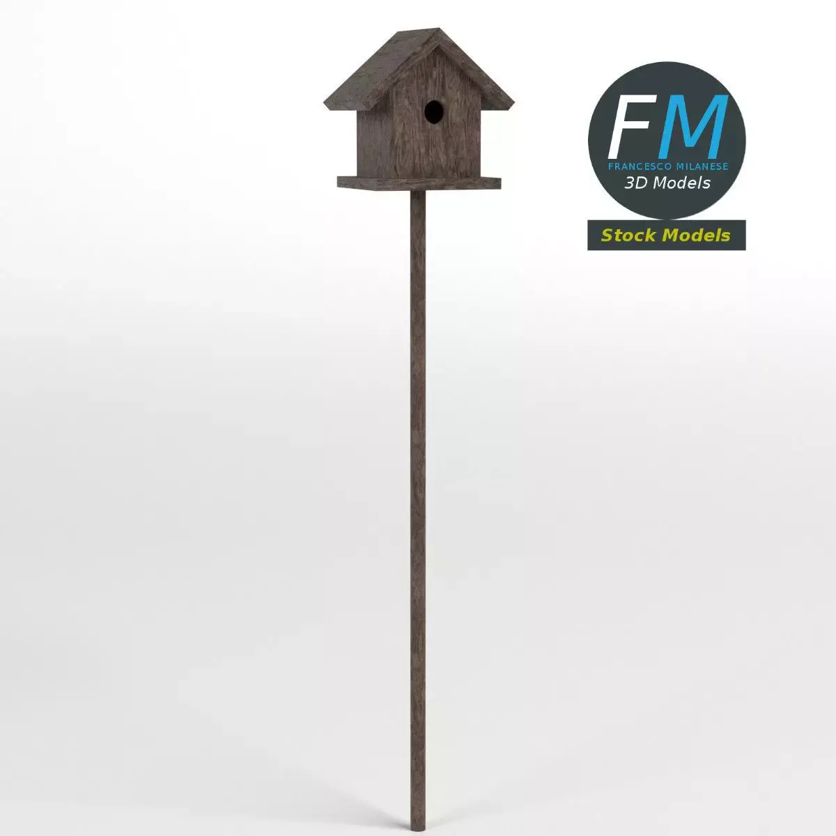 Bird house 2 3D model