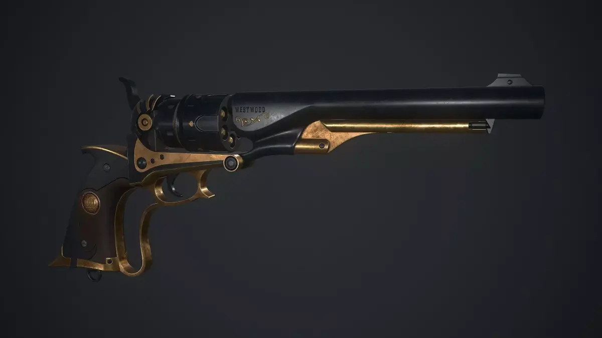 Colt Westwood ElDorado Low-poly 3D model