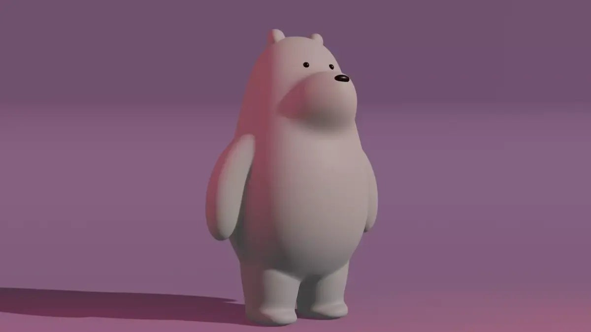 ice Bear 3D model