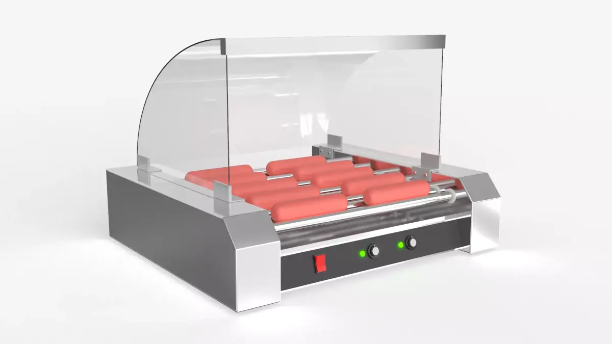 Hot Dogs Machine 3D model