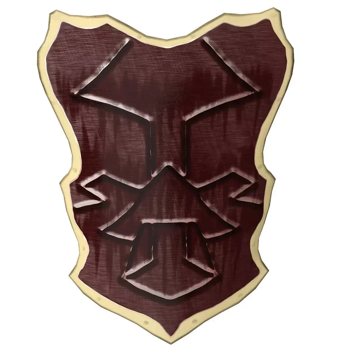 Warrior s Shield Free low-poly 3D model