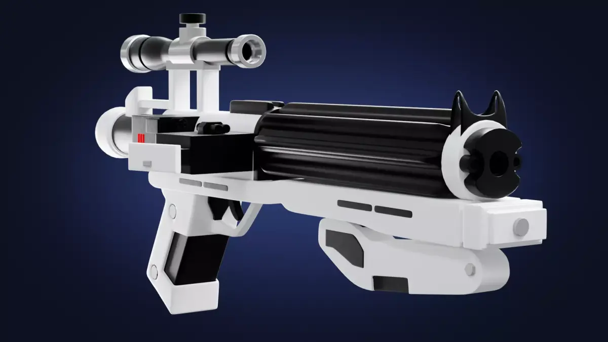 First Order Stormtrooper Blaster 3D model