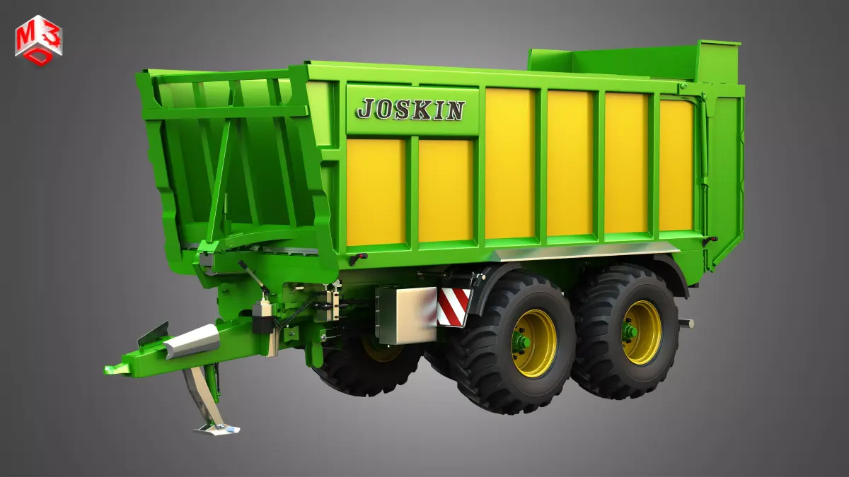 Drakkar 6600 Trailer 3D model