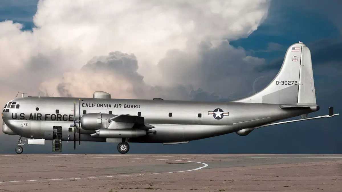 Boeing KC-97L Stratofreighter 3D model