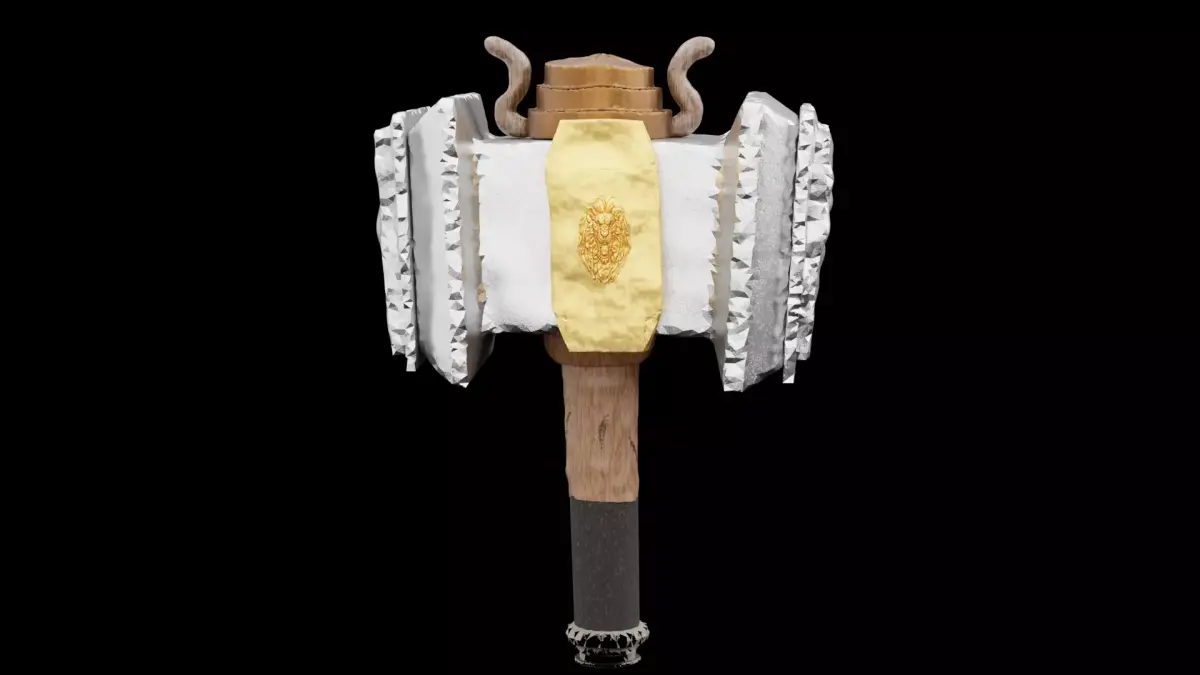 3D Mash Hammer 3D model