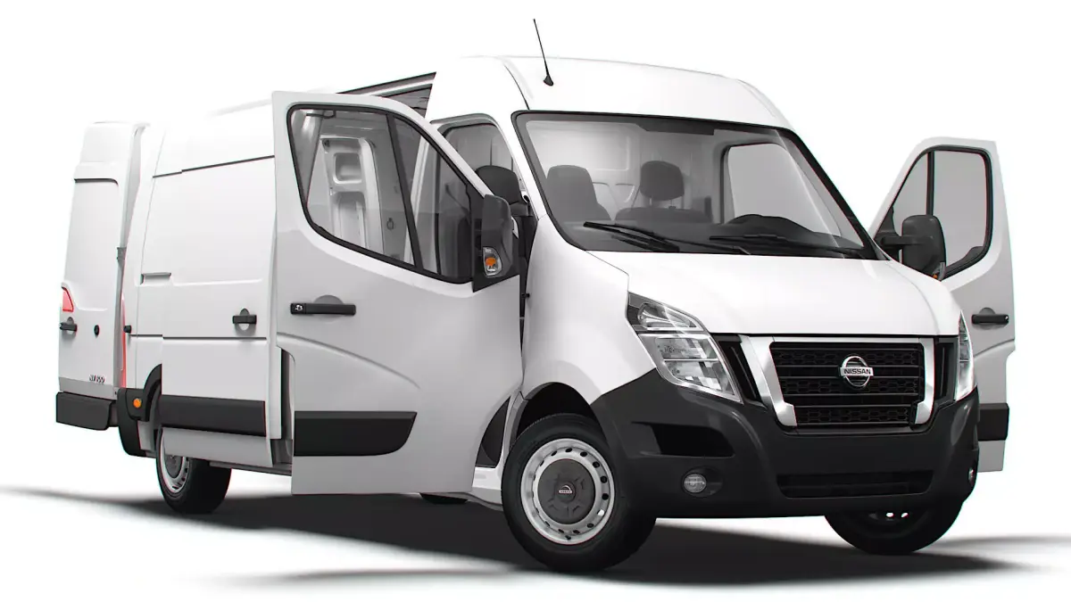 Nissan NV400 Van L3H2 HQ Interior 2021 3D model