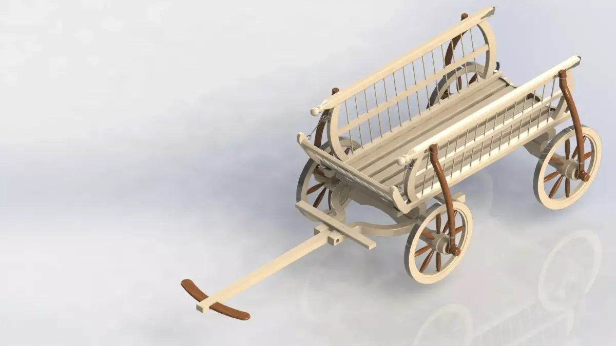 Carriage Theresia 3D model