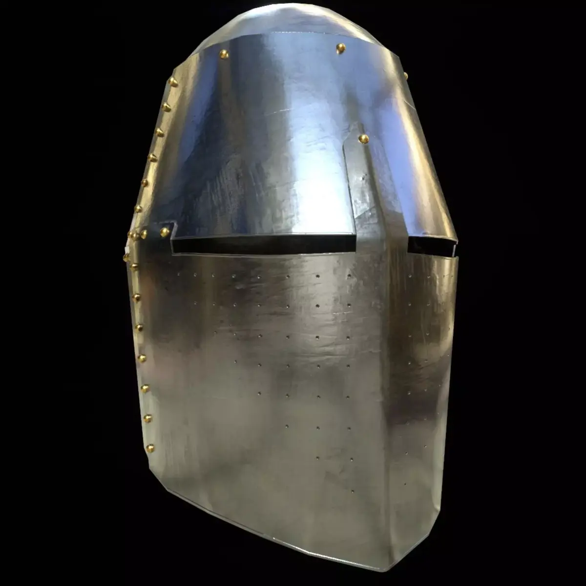 Great Helm Low-poly 3D model buy