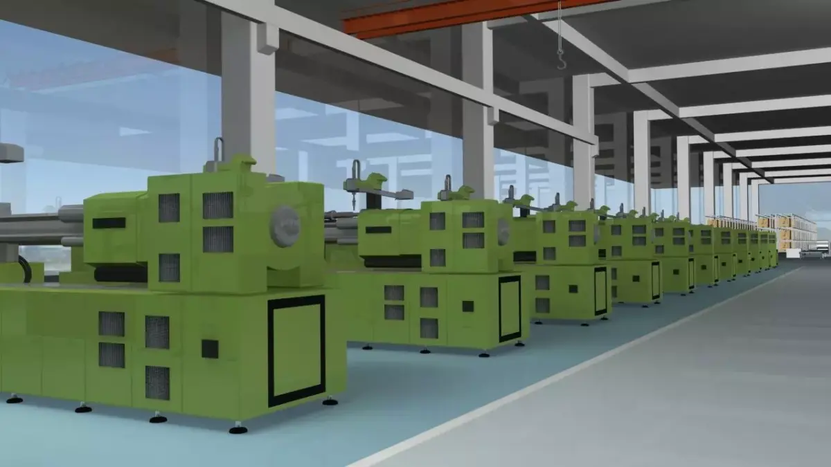 factory workshop 3D model