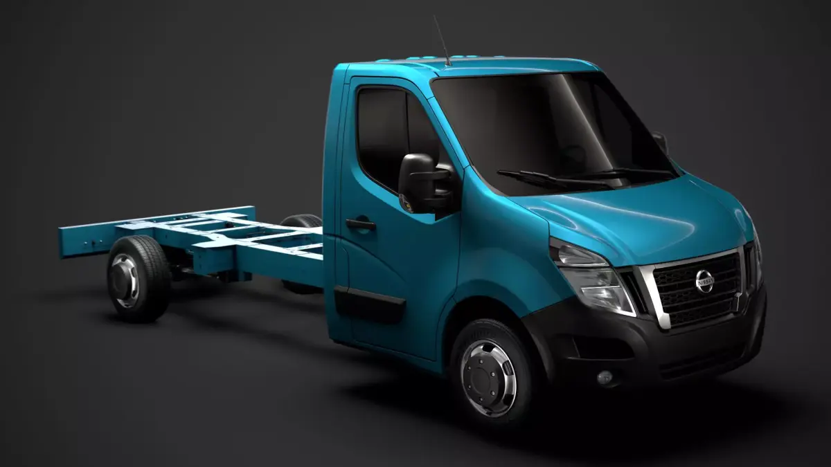 Nissan NV400 SingleCab SW E30 Chassis 2014 3D model