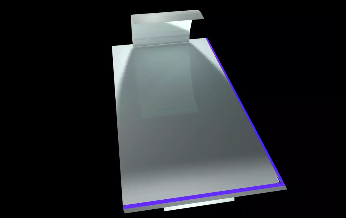 sci fi hospital bed Free 3D model