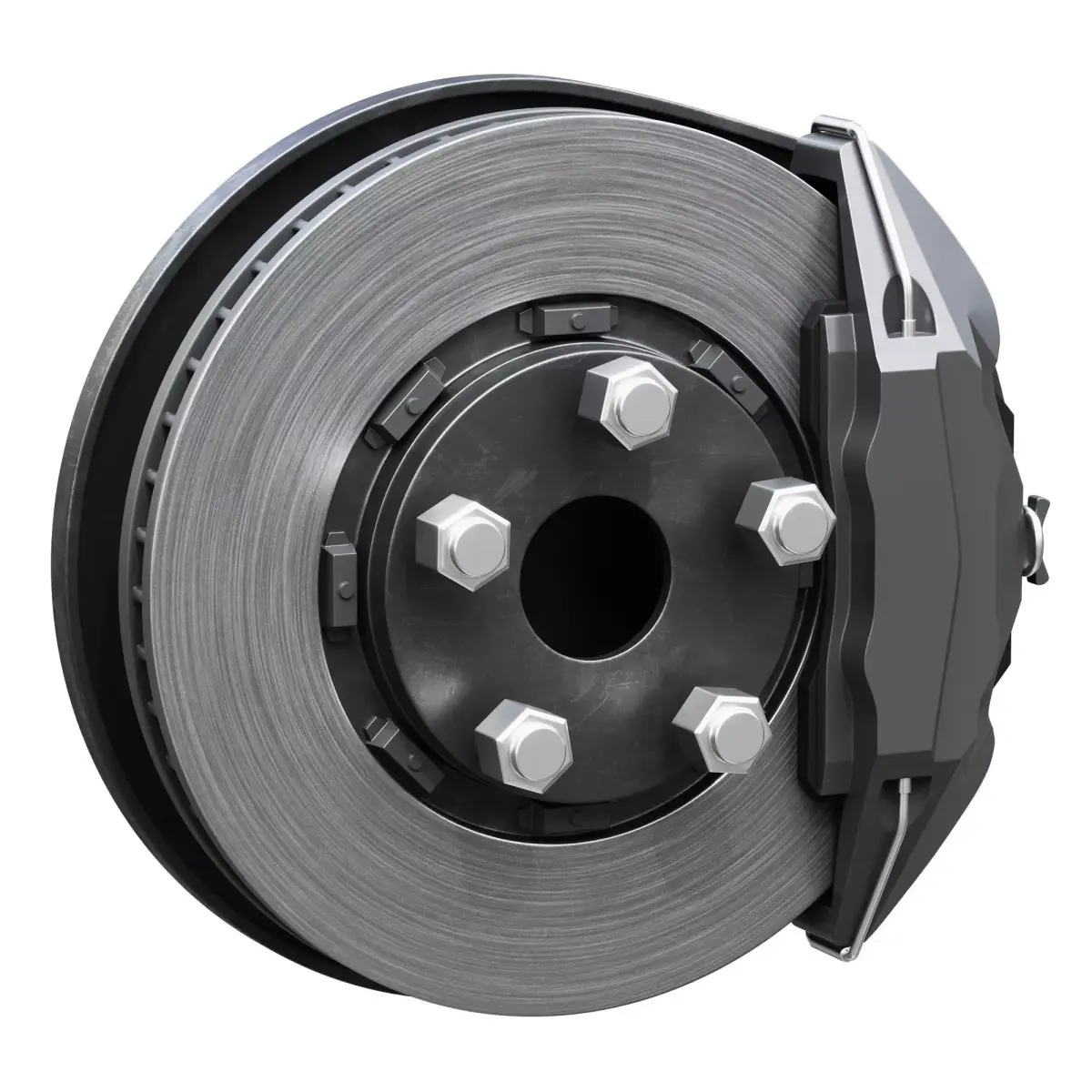 Car braking system for SUV cars 3D model