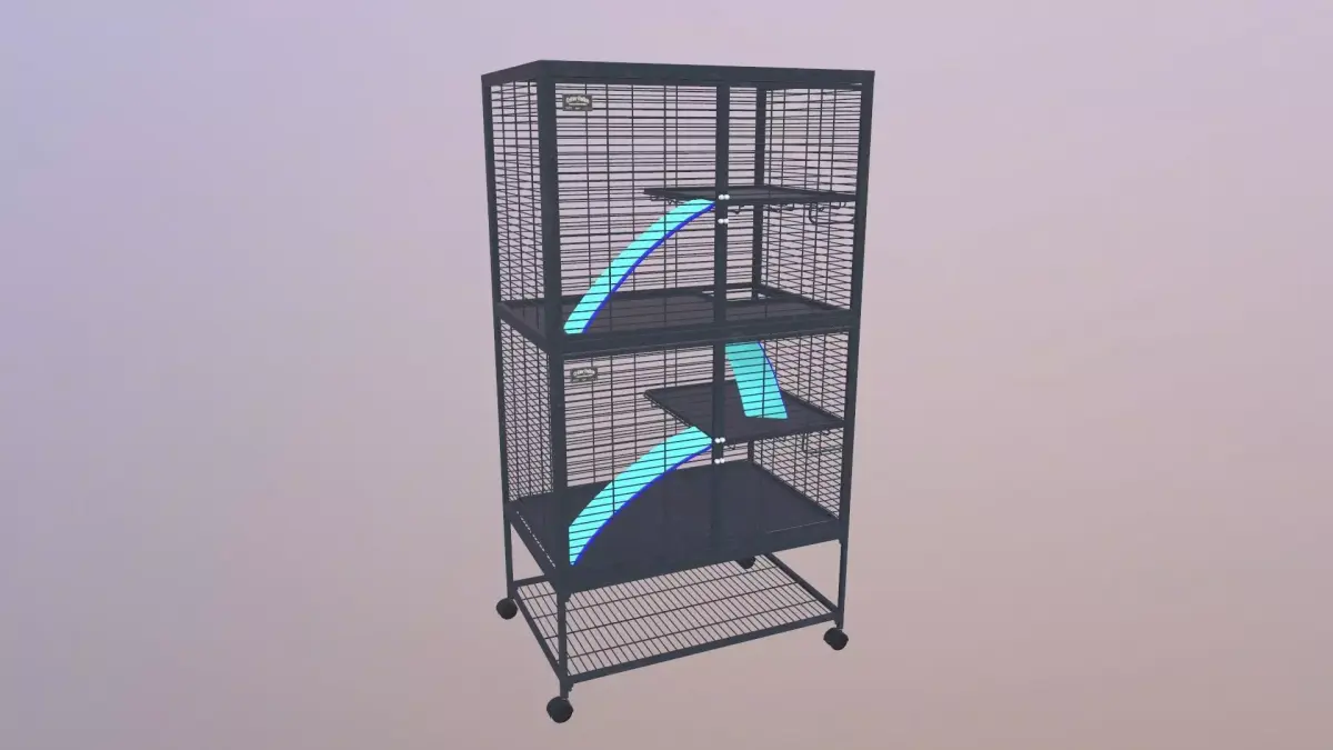 Birds Cage 3D model purchase