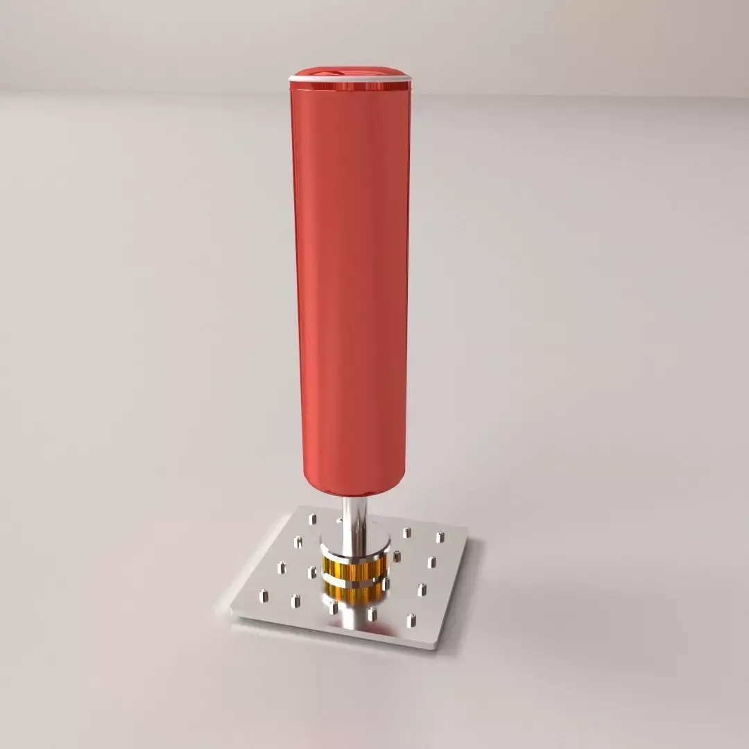 Suction Stand Punching Bag 3D model