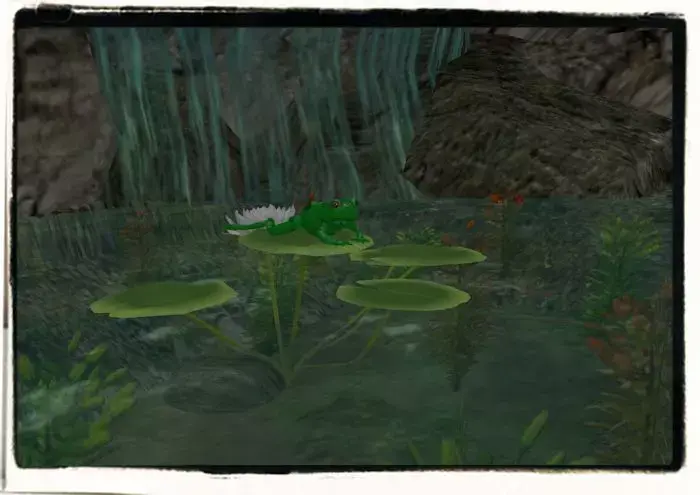 Green Frog Free 3D model
