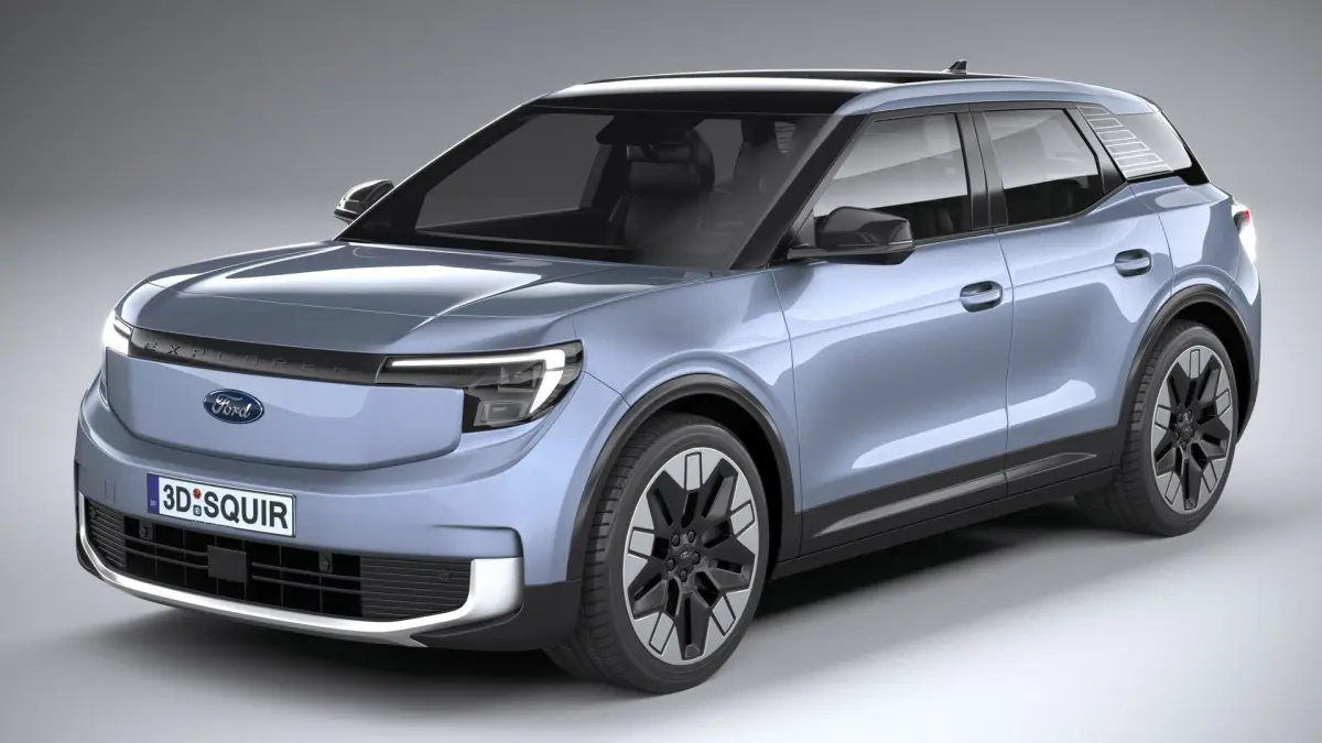Ford Explorer 2024 3D model