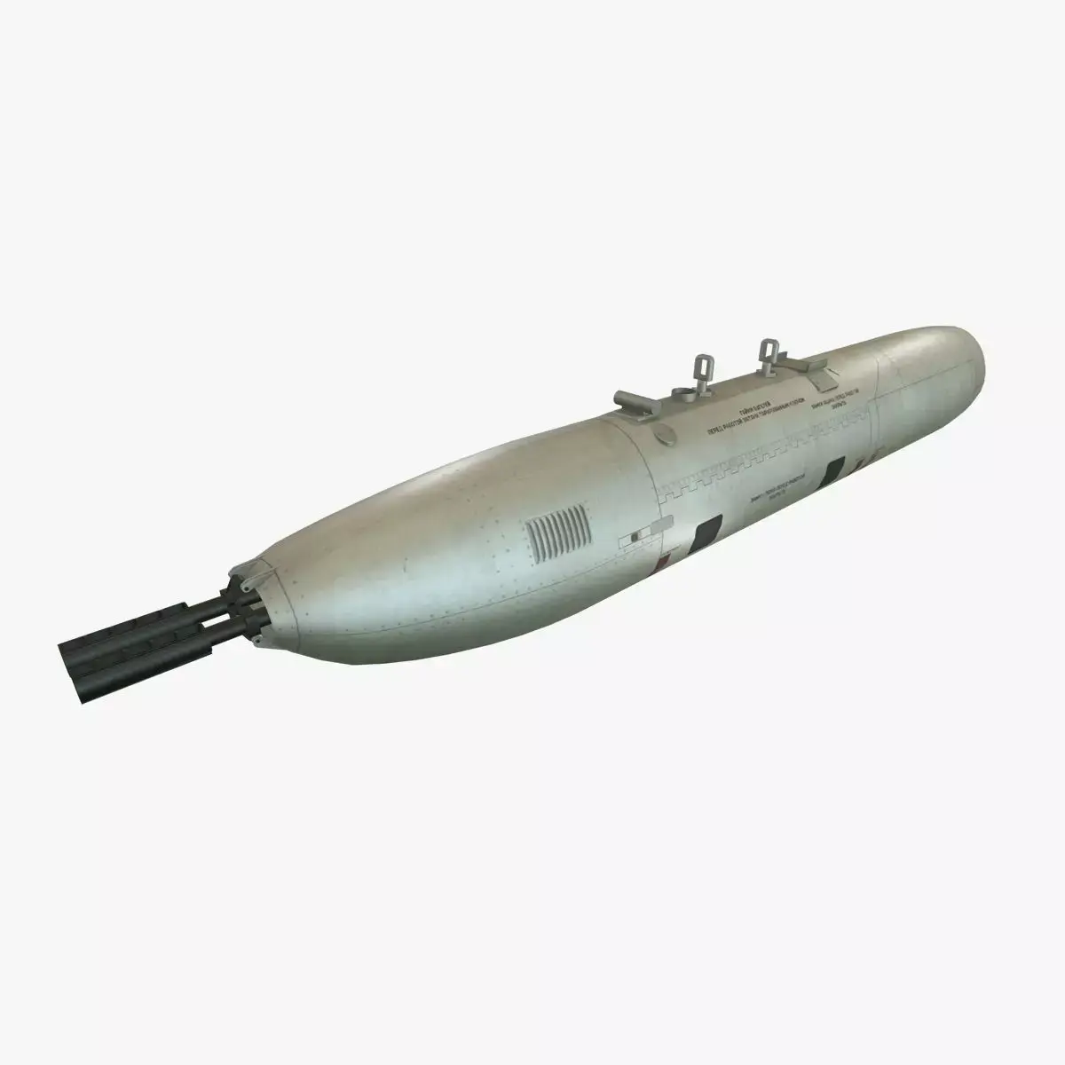 Gun Pod UPK-23-250 Low-poly 3D model