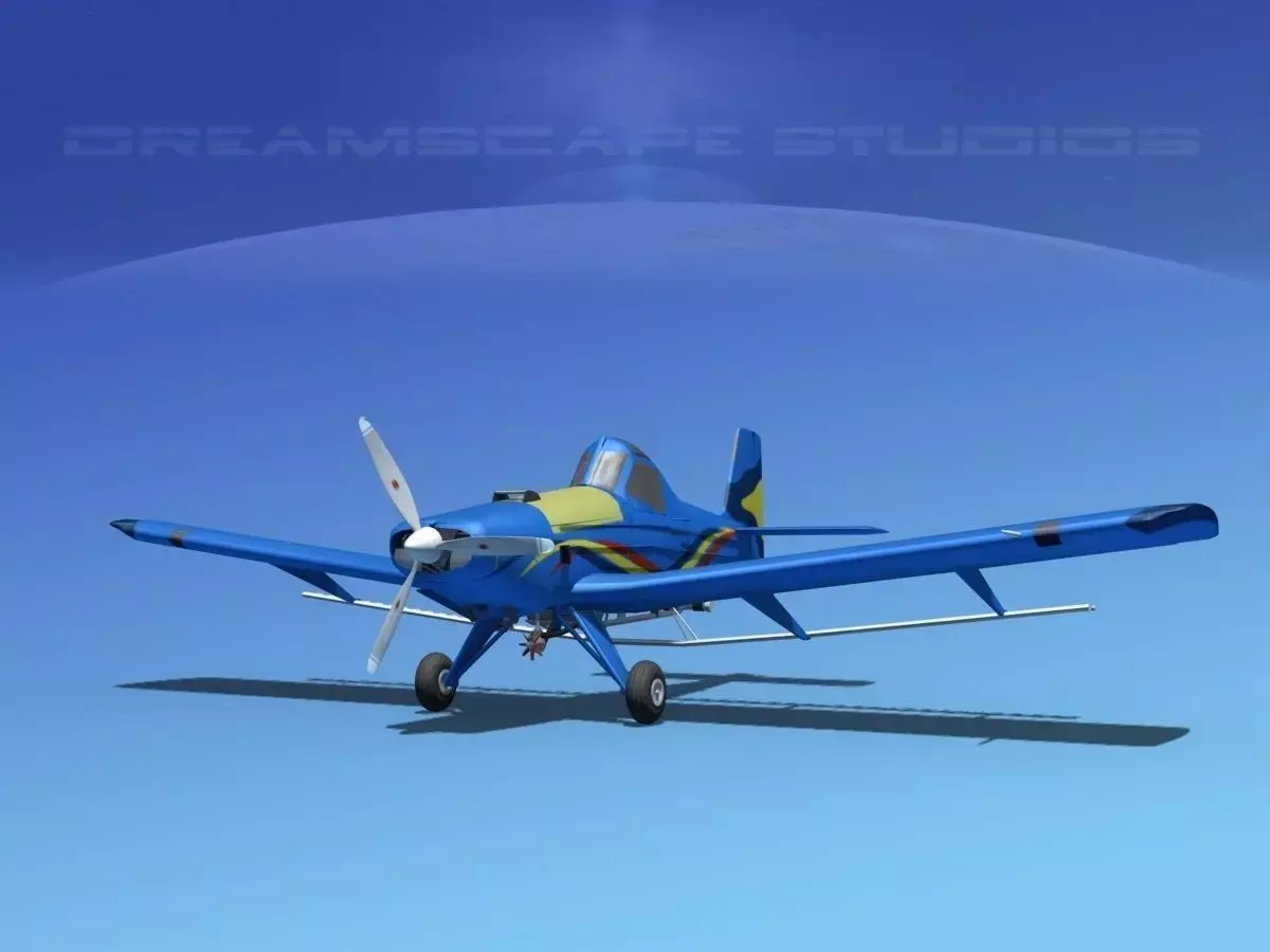 EMB-202A Ipanema V02 3D model