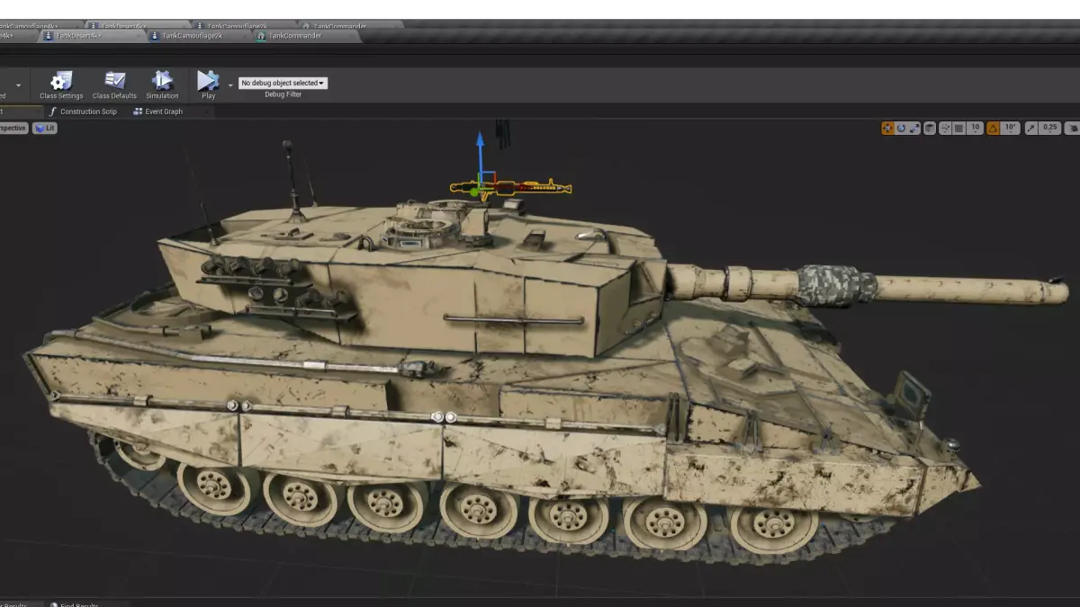 Military Tank 3D model purchase