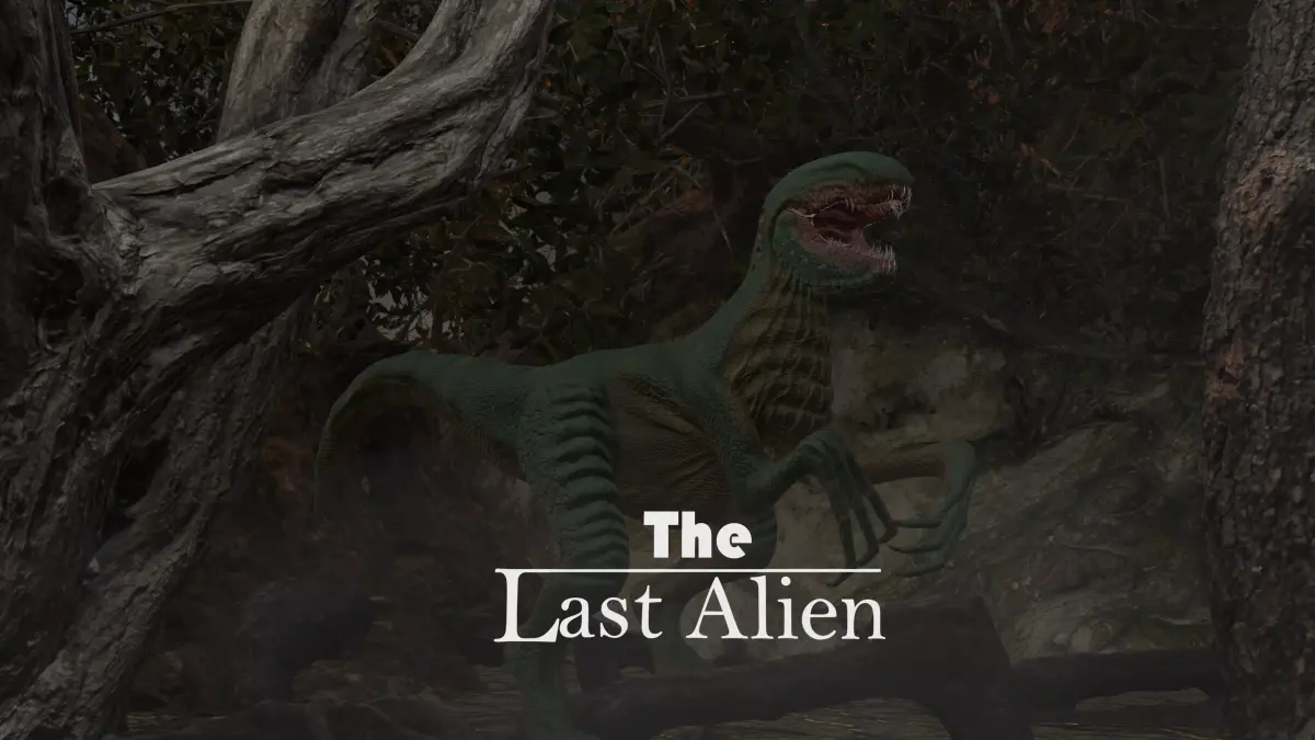 The Last Alien Low-poly 3D model