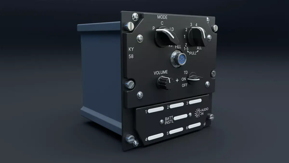 KY-58 High-Detailed CAD 3D model