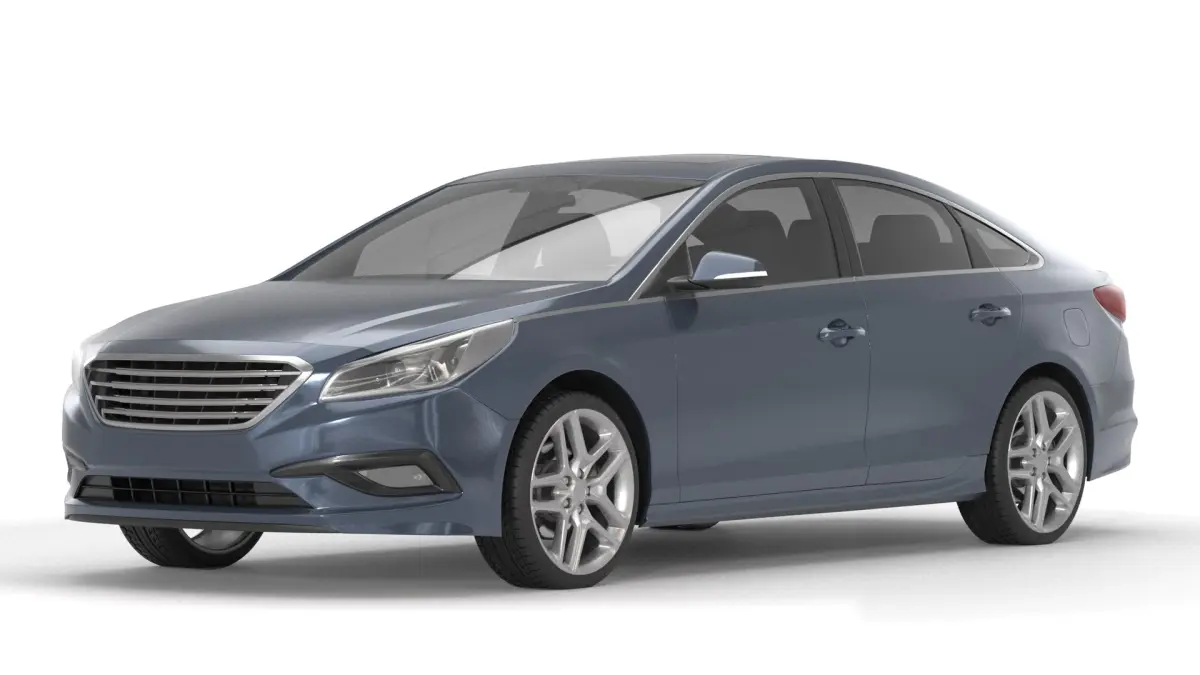 Generic Sedan 01 3D model