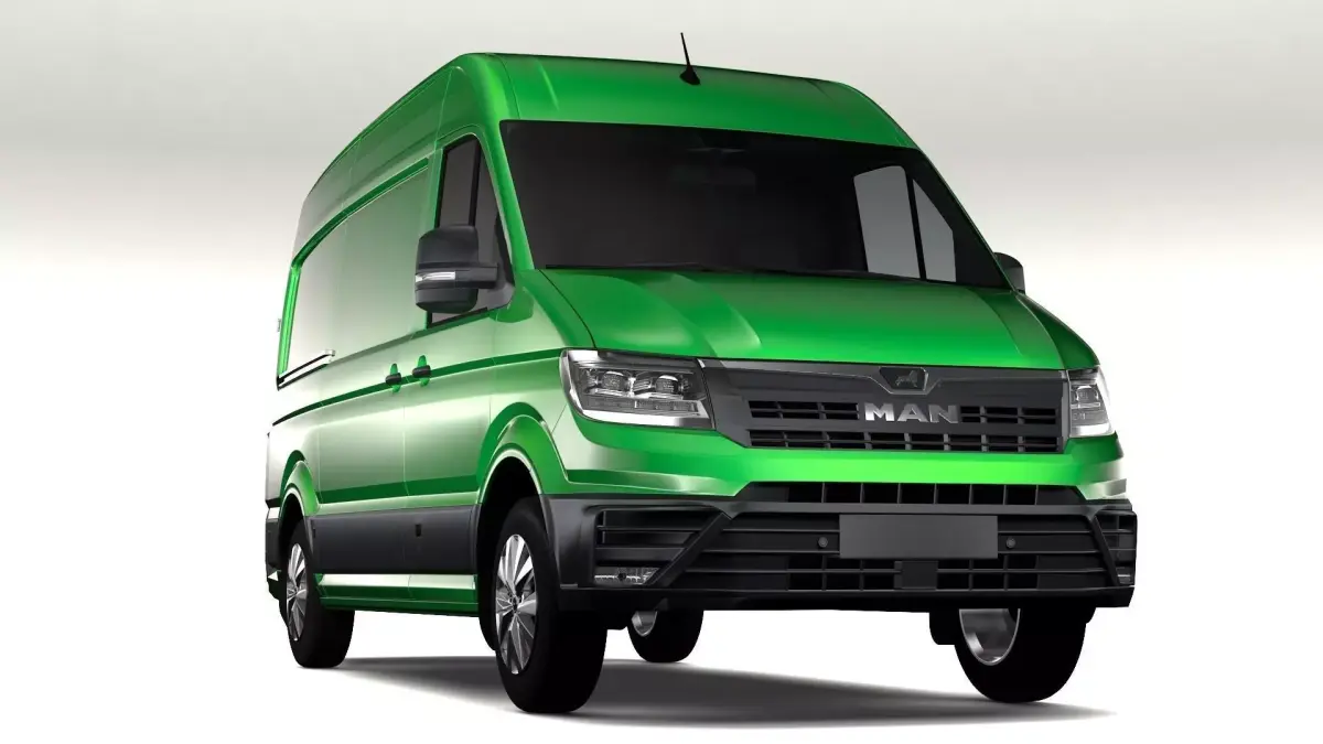 MAN TGE Van L2H2 2017 3D model