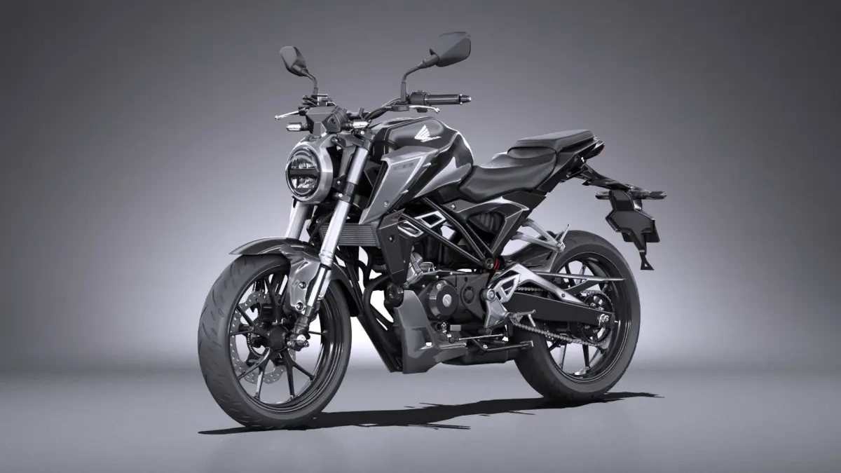 Honda CBR125R 2018 3D model
