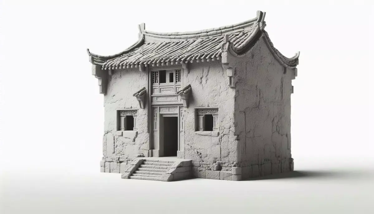 Traditional Chinese Home 3D Model 3D print model