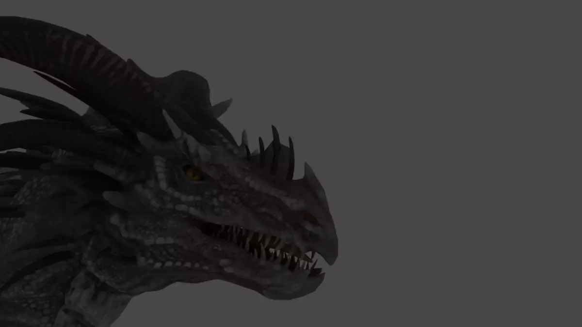 dragon 3D model 10