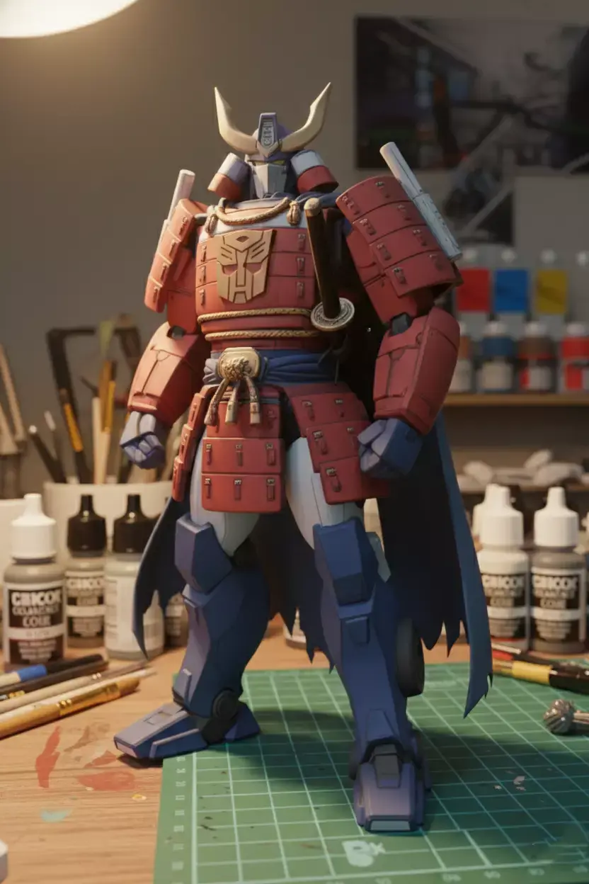 Optimus Prime Shogun Edition 3D print model