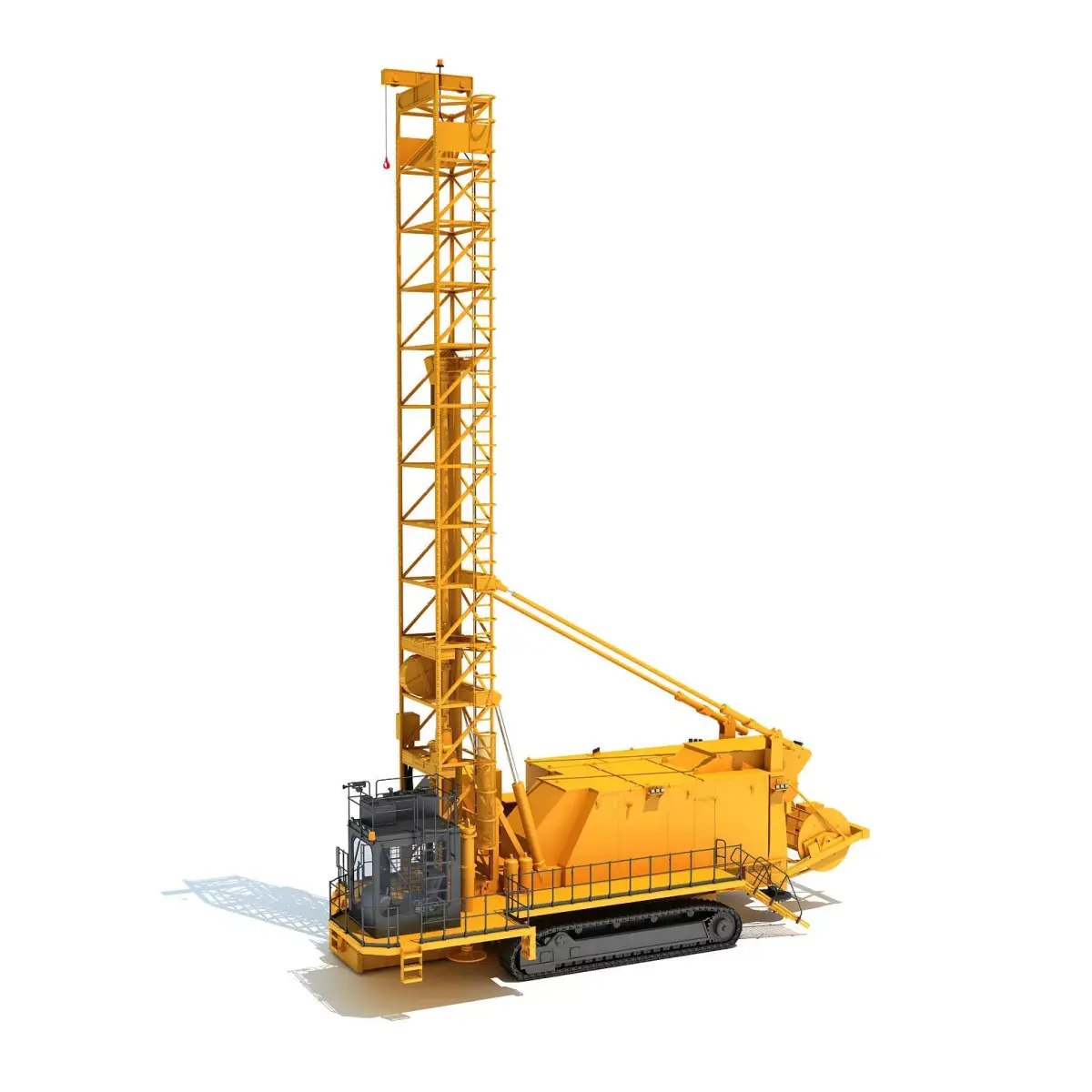Rotary Drilling Rig 3D model get