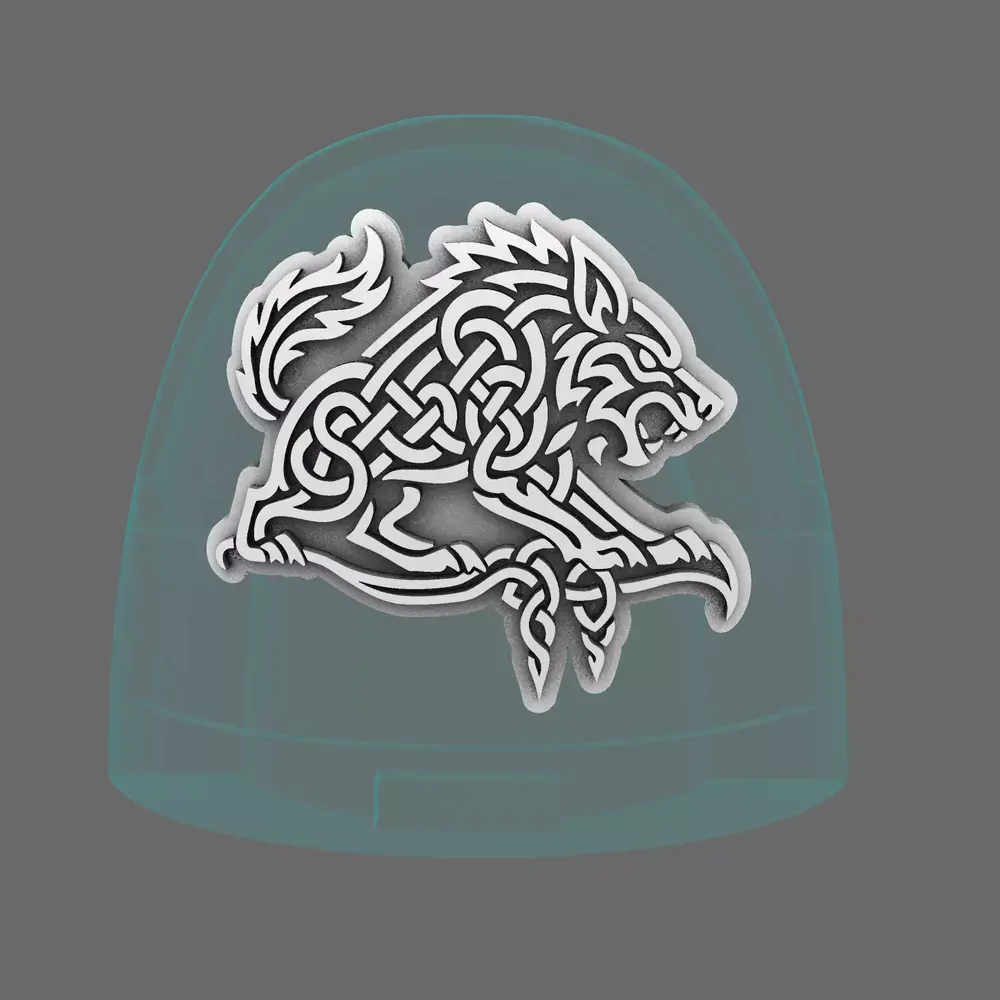 Arctic Prowler V10B Shoulder Symbols LEFT 3D print model