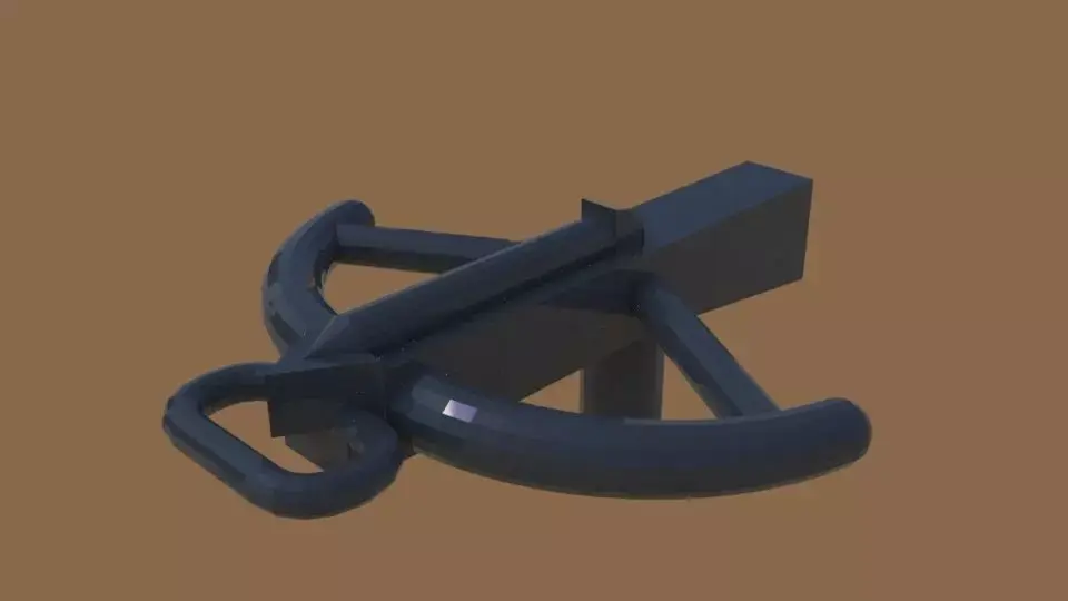 lego crossbow Free 3D model