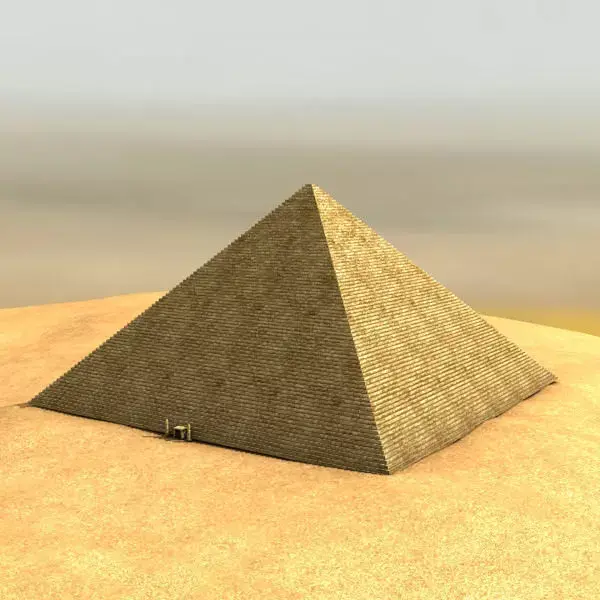 Egyptian pyramid 3D model