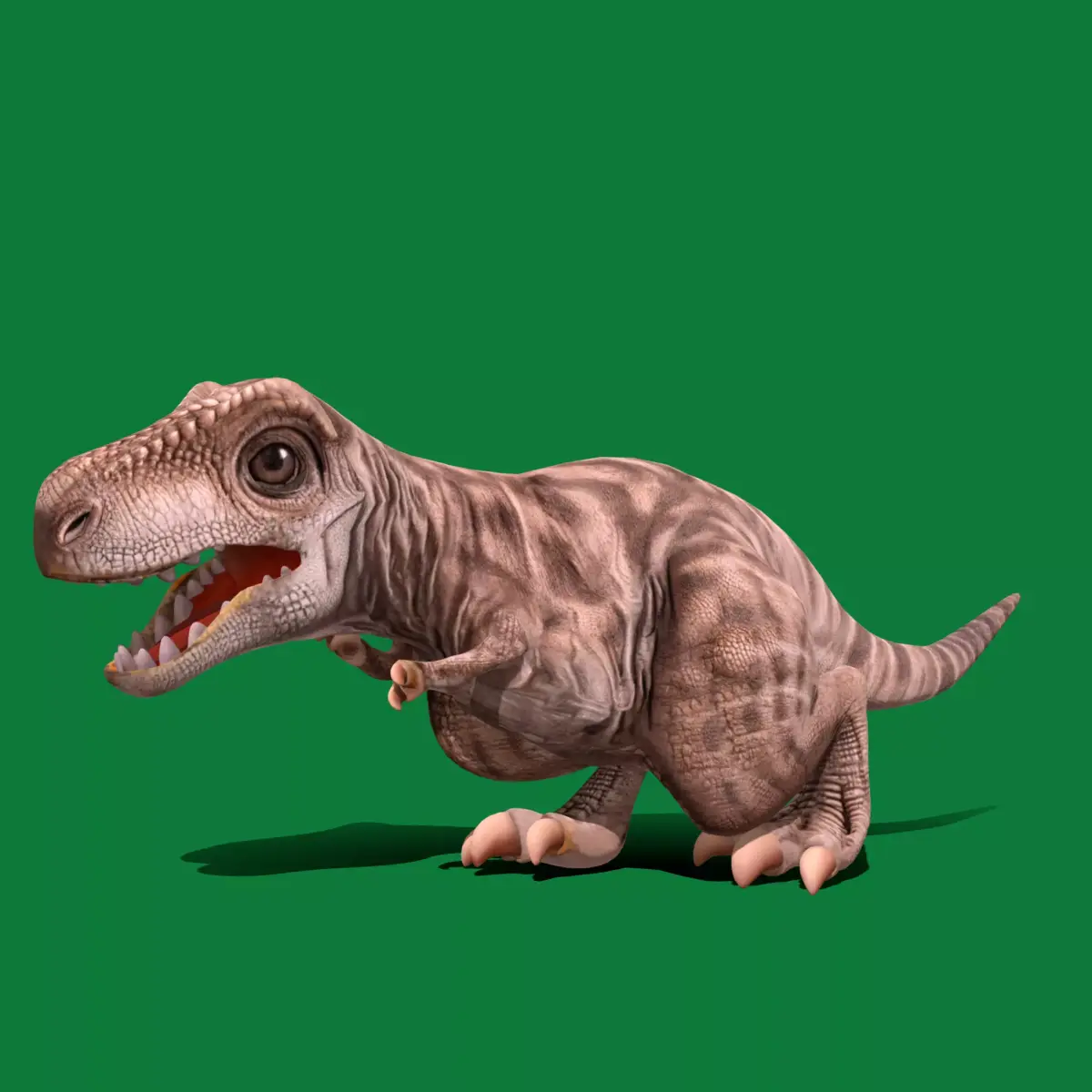 Tyrannosaurus Rex Baby Dinosaur Low-poly 3D model