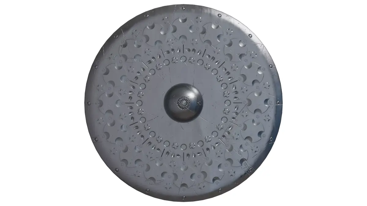 Medieval Shield Low-poly 3D model order
