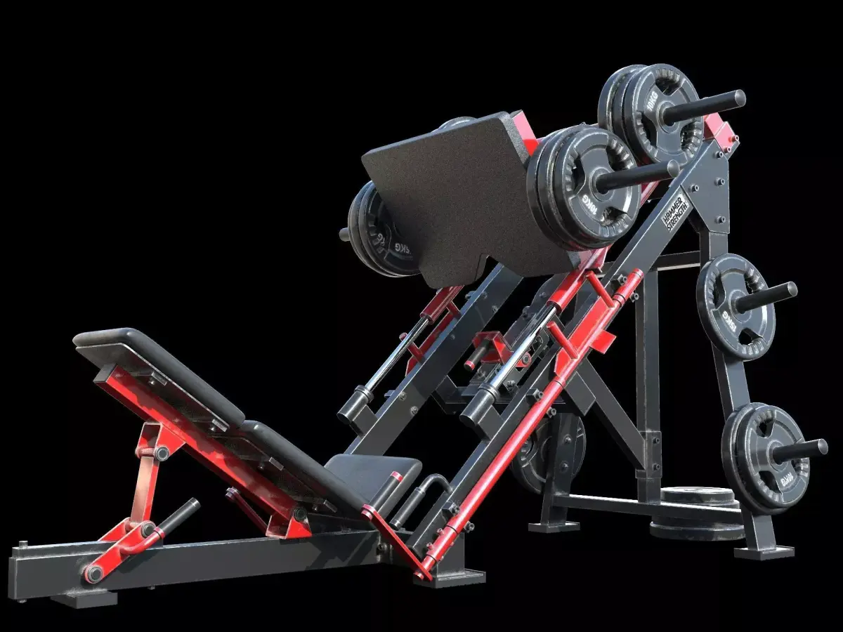 Leg Press Hammer Strength 3D model