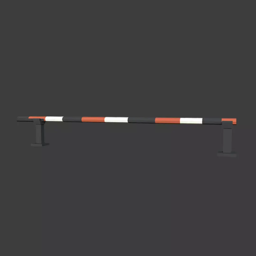 Security Gate Free low-poly 3D model