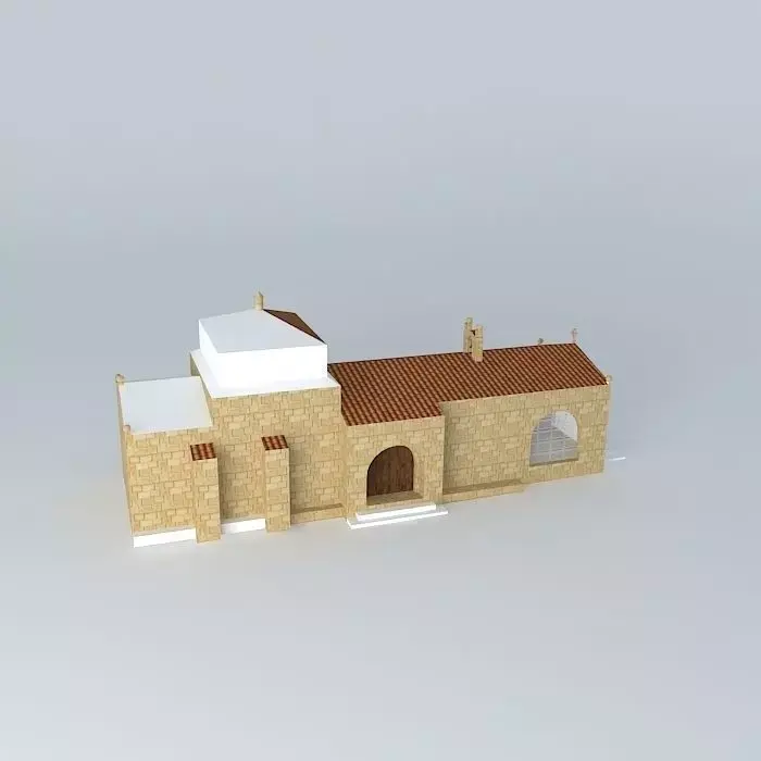 Hermitage of the Holy Christ of the Calvary Free 3D model