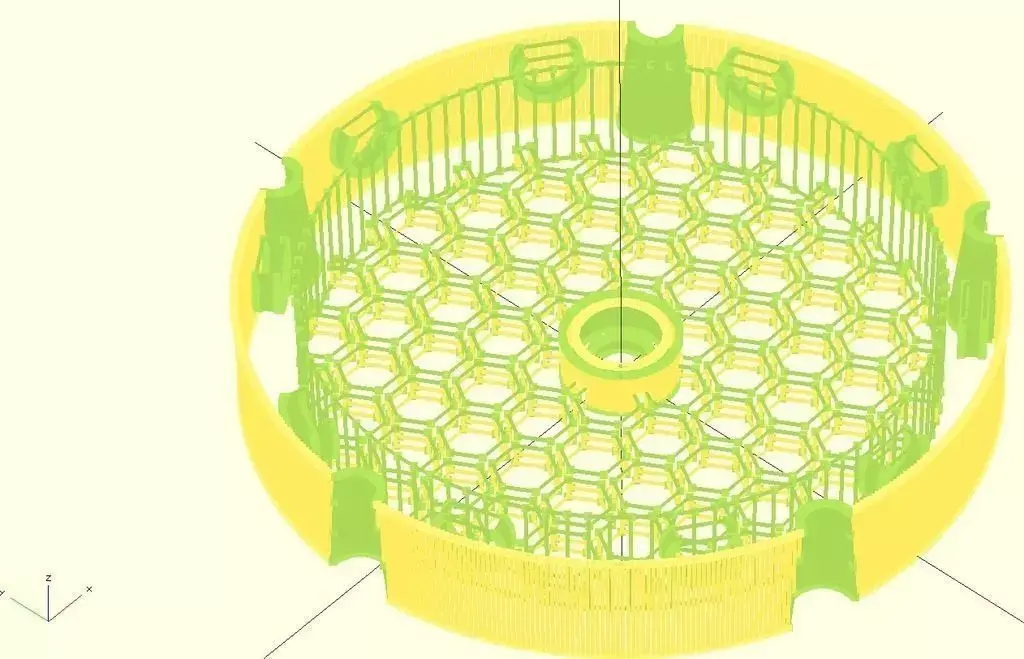 Magnetic Planetary Gear Free 3D print model