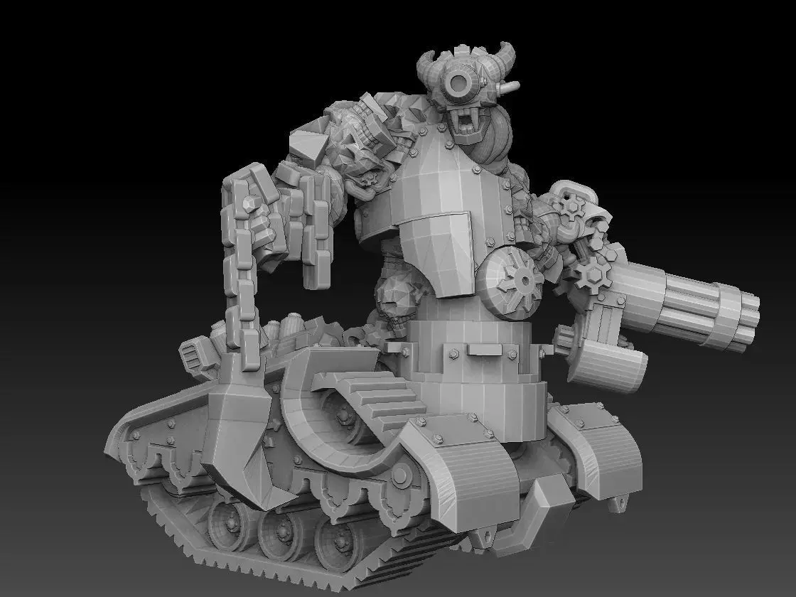 Tank Demon 3D print model