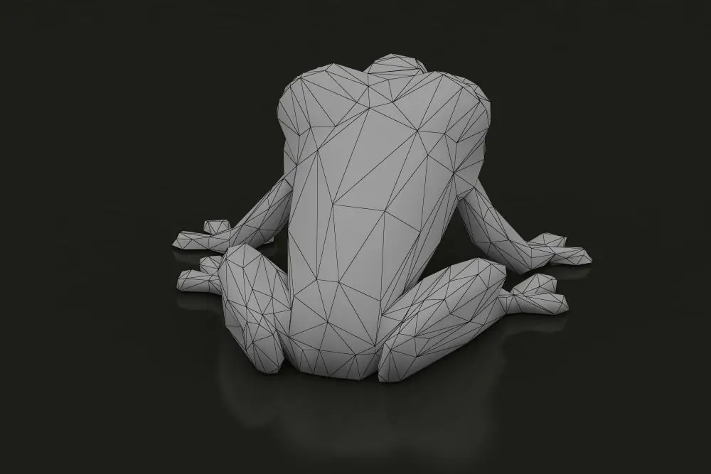 Low Poly Tree Frog Low-poly 3D model