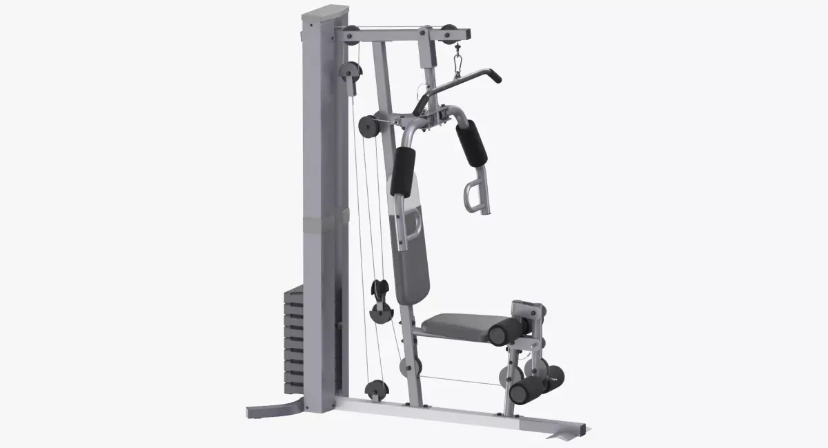 Gym System Machine 3D model