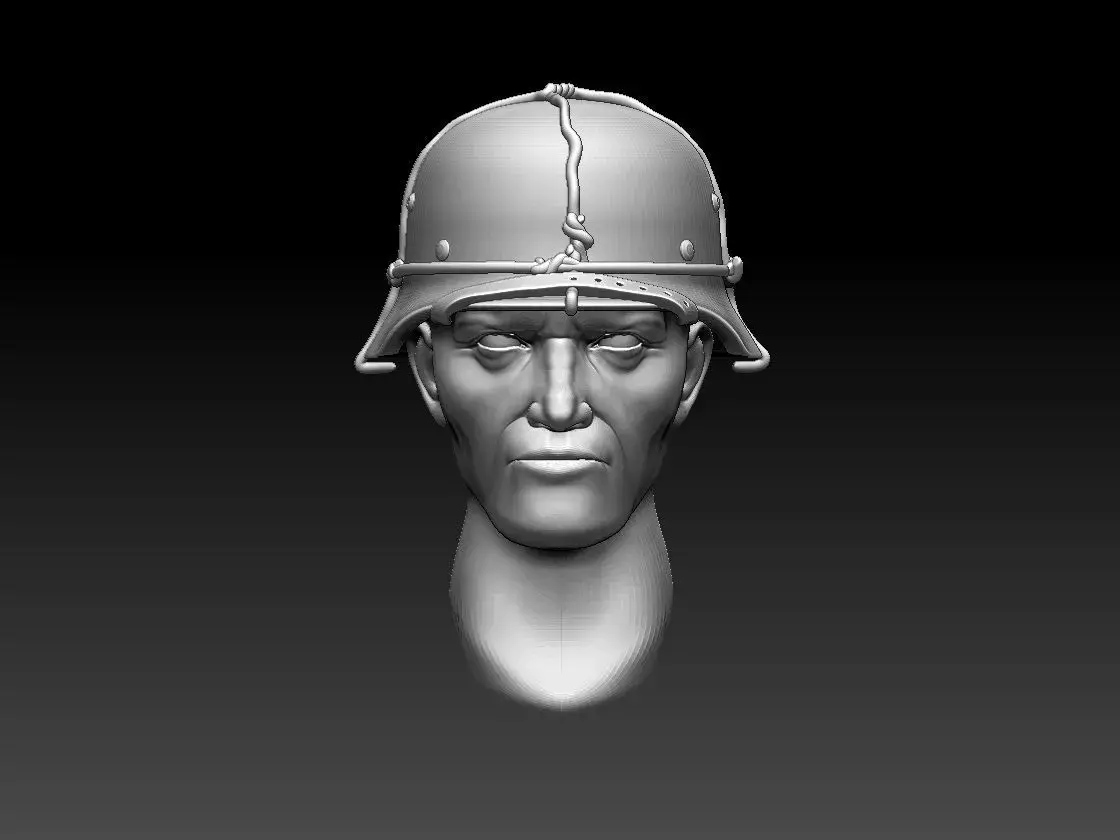 helmet luftwaffe 3D print model