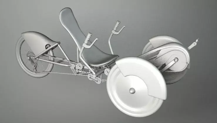 TRIKE tricycle 3D model