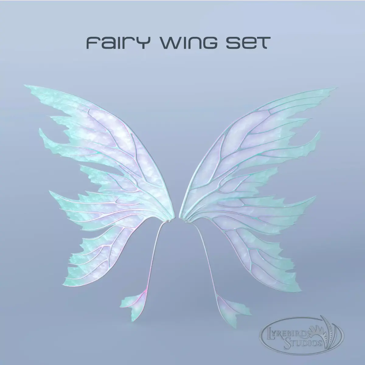 Fairy or Butterfly Wing Set A 3D model