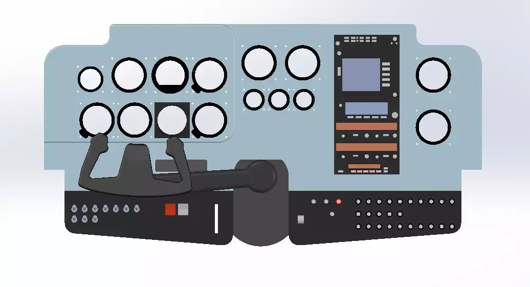 Bonanza Panel 3D model